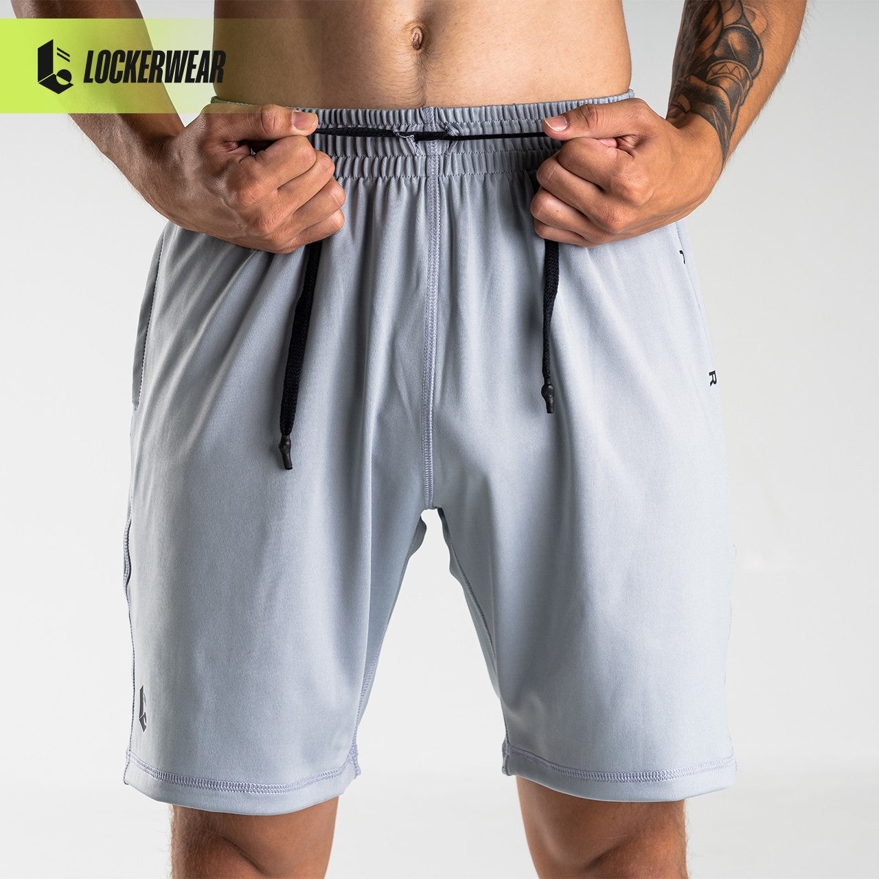 Prime-UltraStretch Short Pants - Light Grey