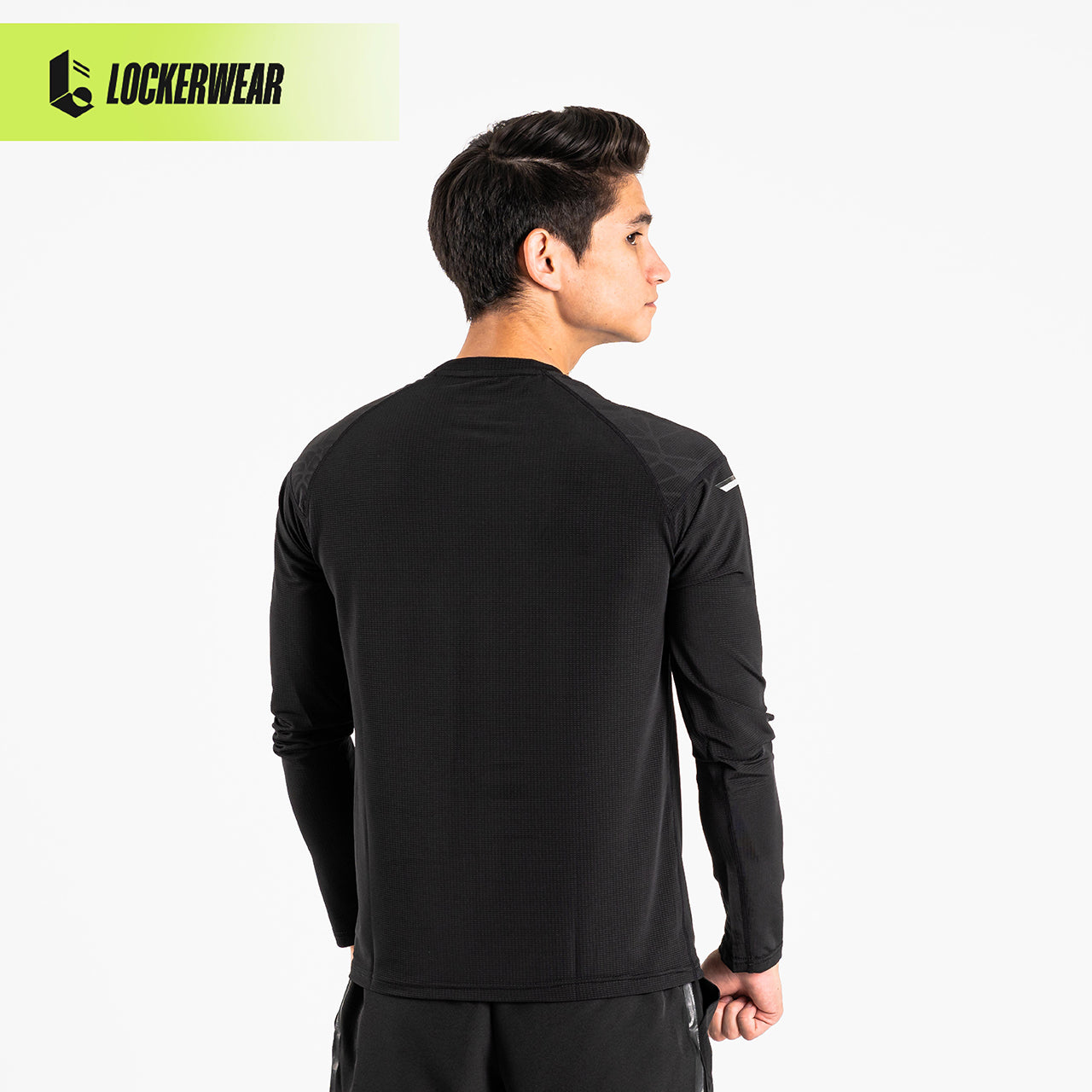 Stretchcool Mesh Long Sleeve - Black/Grey/Navy