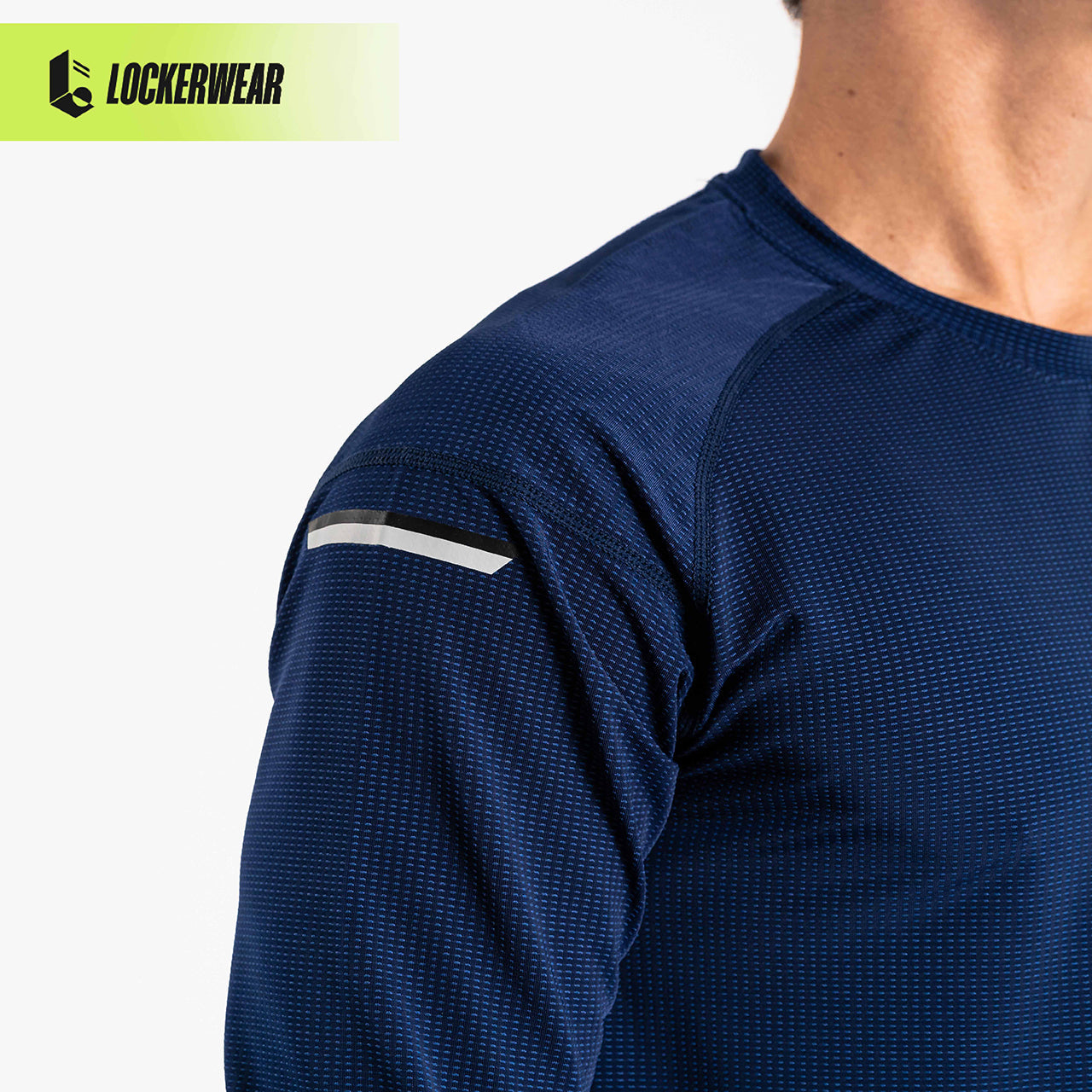 Stretchcool Mesh Long Sleeve - Black/Grey/Navy