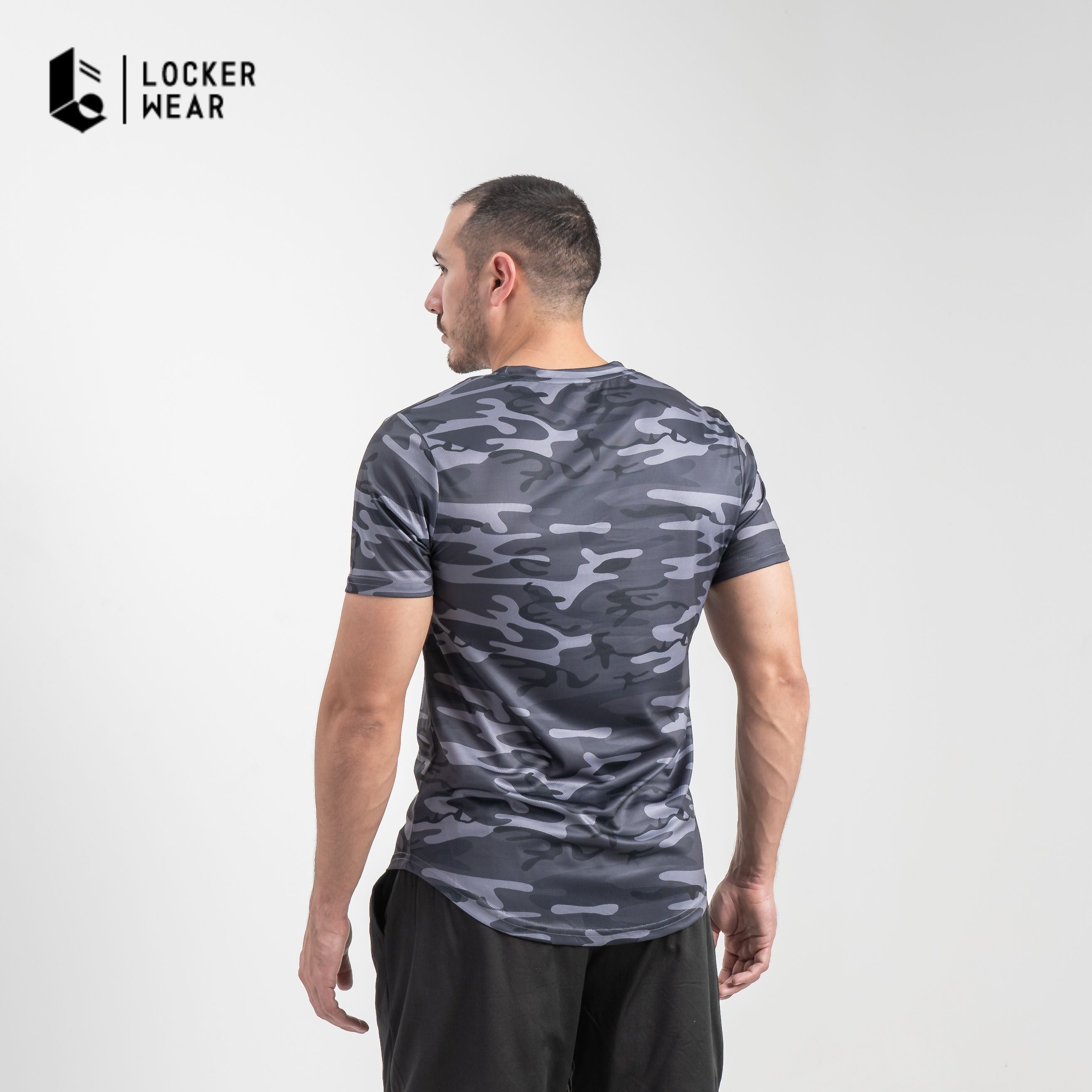 Breathable Muscle Fit Tee - Camouflage