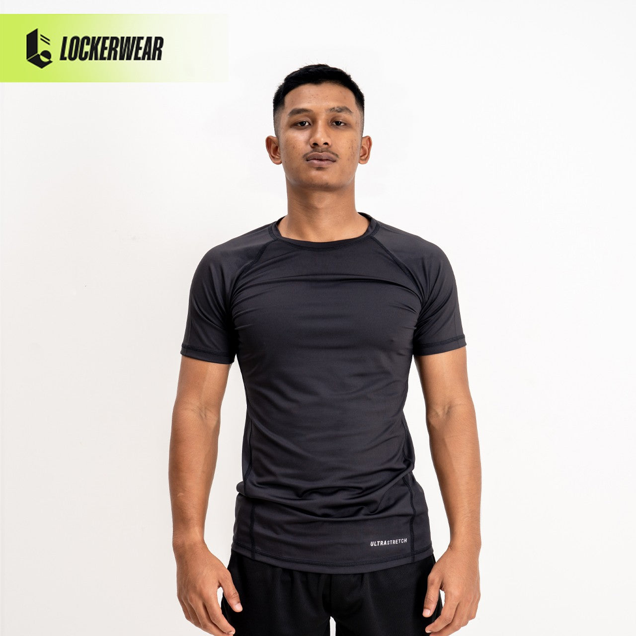 Prime-UltraStretch Short Sleeve - Black