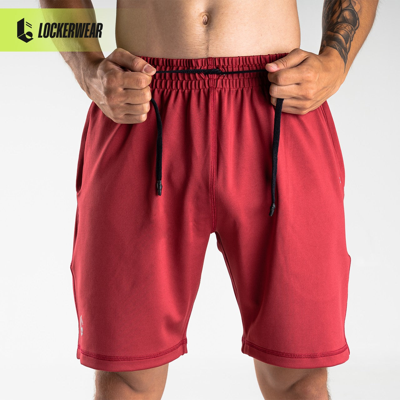 Prime-UltraStretch Short Pants - Maroon