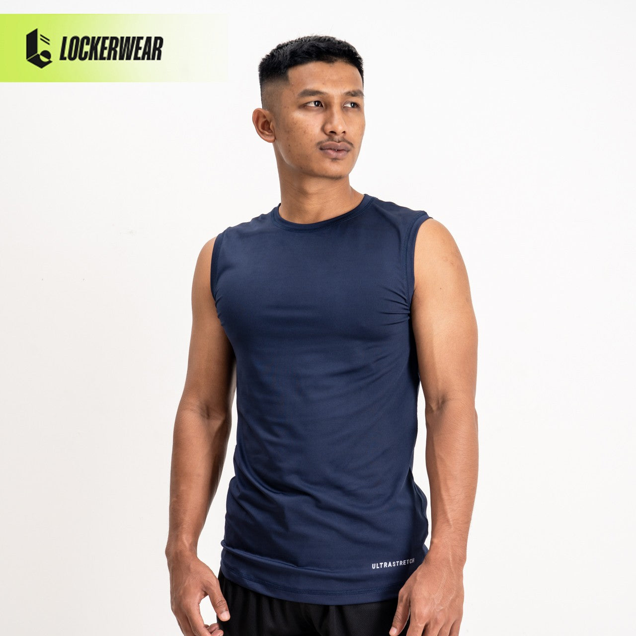 Prime-UltraStretch Tank Top - Navy