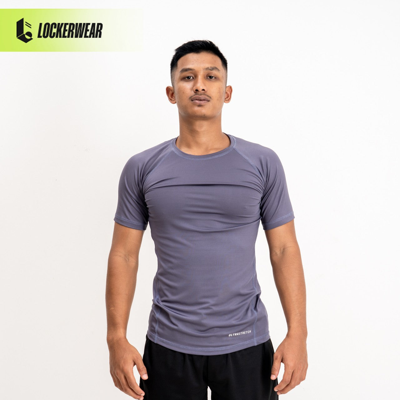 Prime-UltraStretch Short Sleeve - Dark Grey