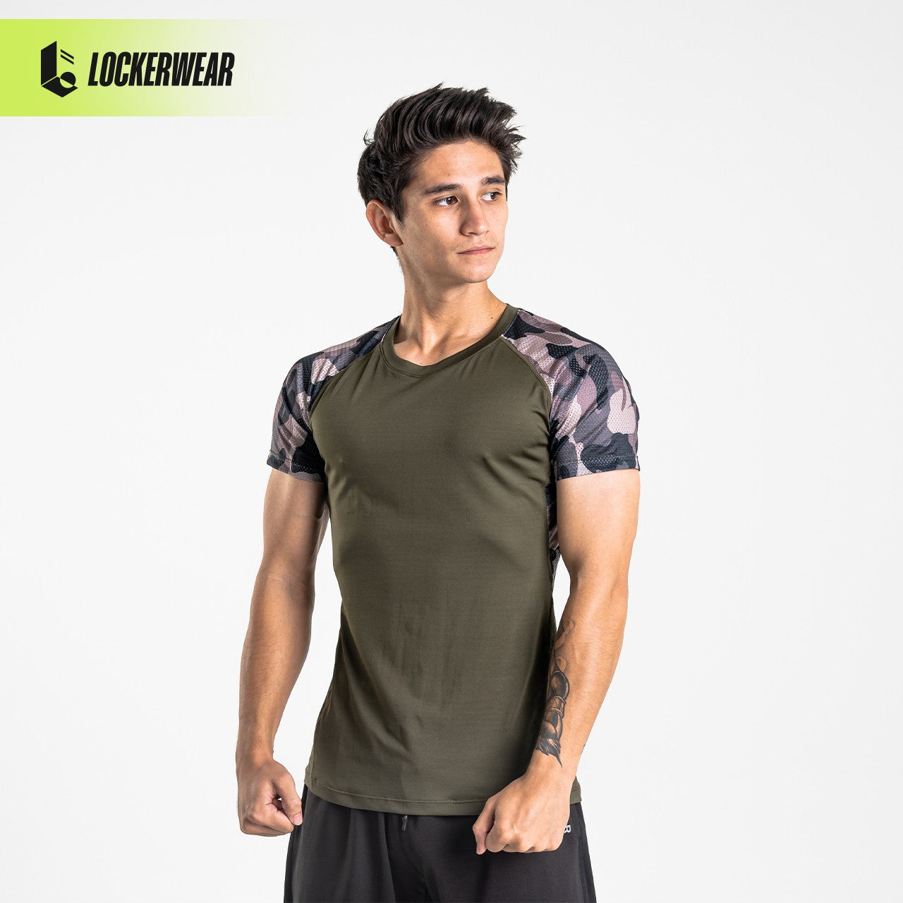 Camoflex Compression Short Sleeve - Olive