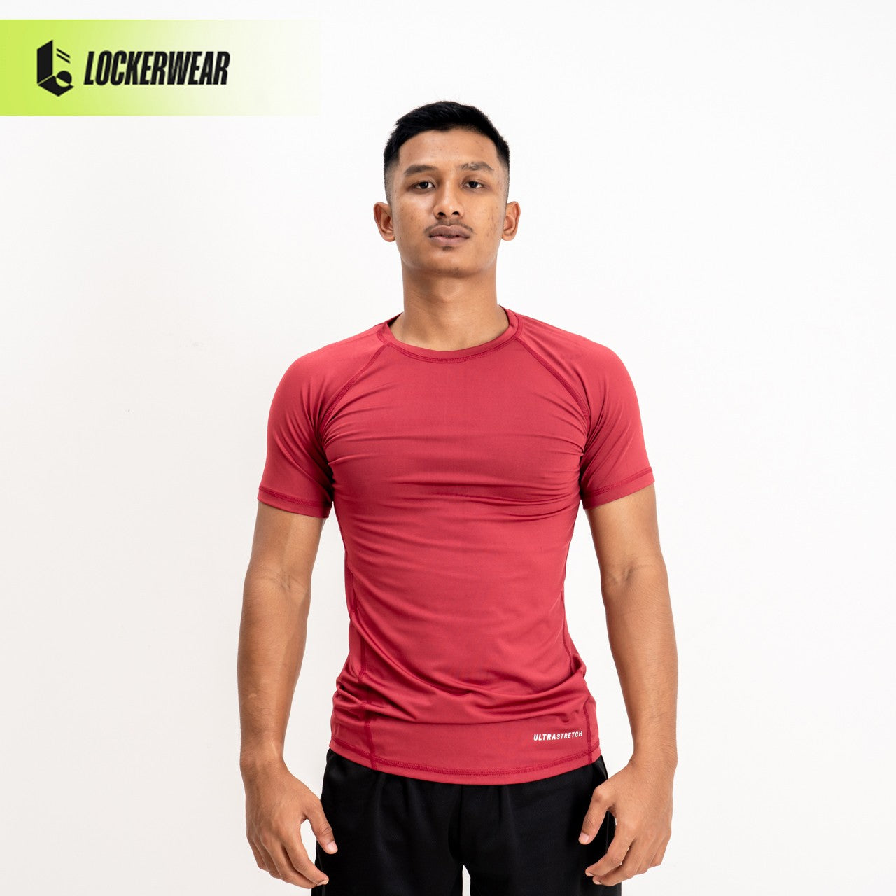 Prime-UltraStretch Short Sleeve - Maroon