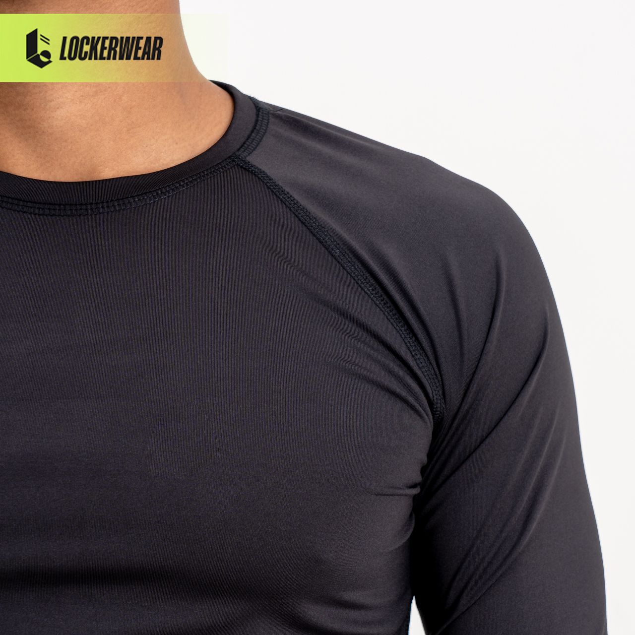 Prime-UltraStretch Long Sleeve - Black