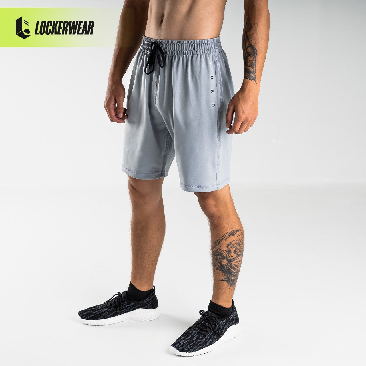 Prime-UltraStretch Short Pants - Light Grey