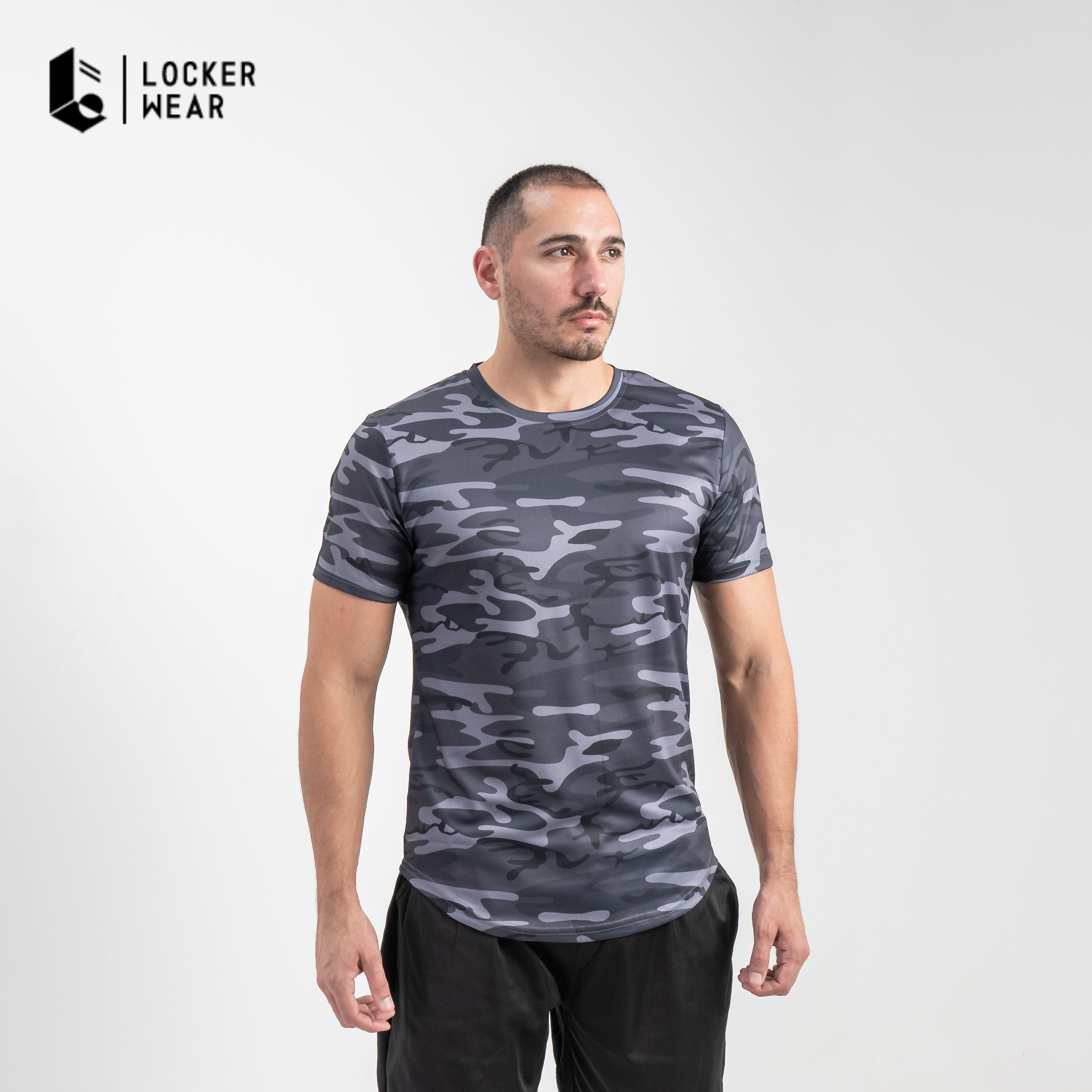 Breathable Muscle Fit Tee - Camouflage