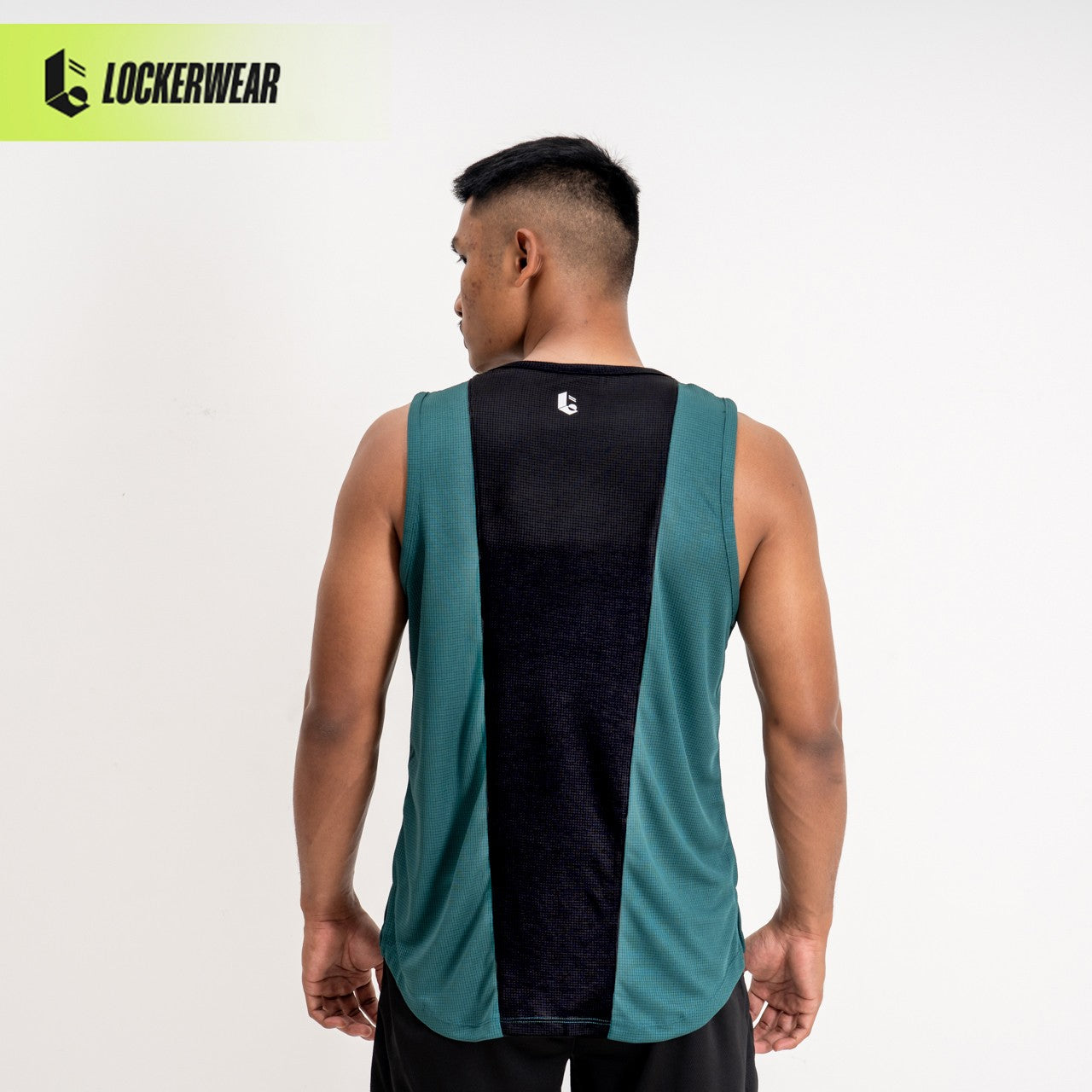 Duality Muscle Tank - Dark Green