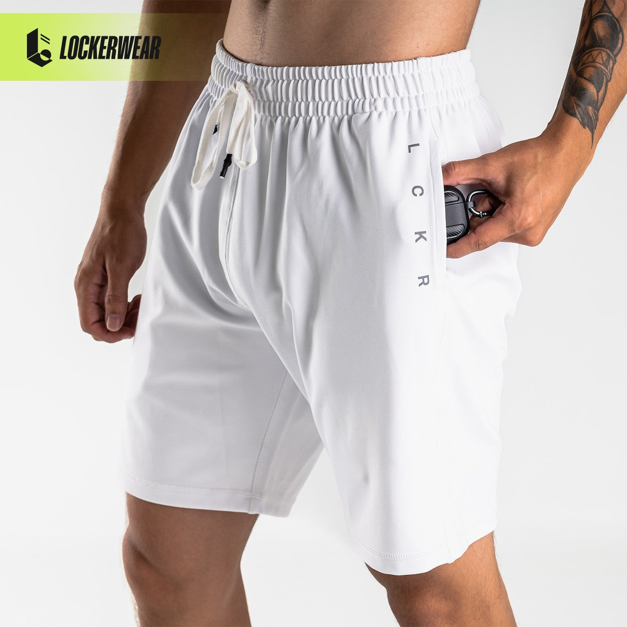 Prime-UltraStretch Short Pants - White