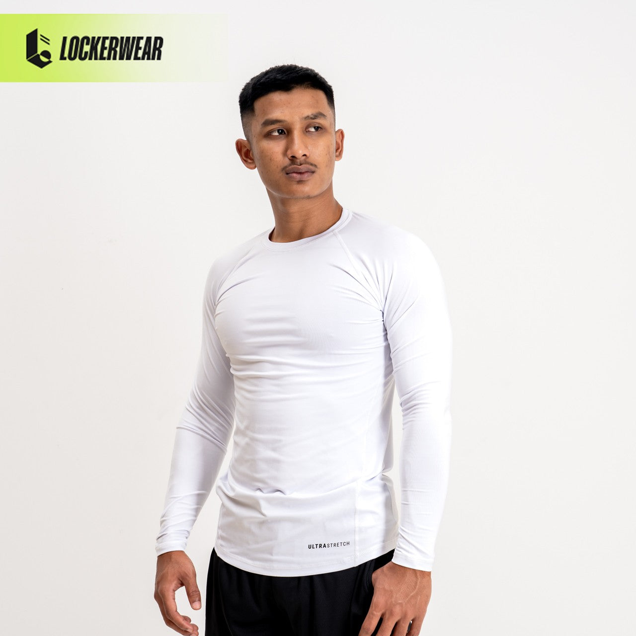 Prime-UltraStretch Long Sleeve - White