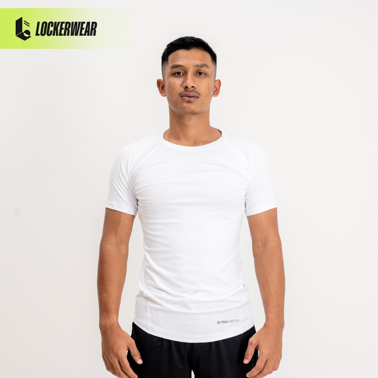 Prime-UltraStretch Short Sleeve - White